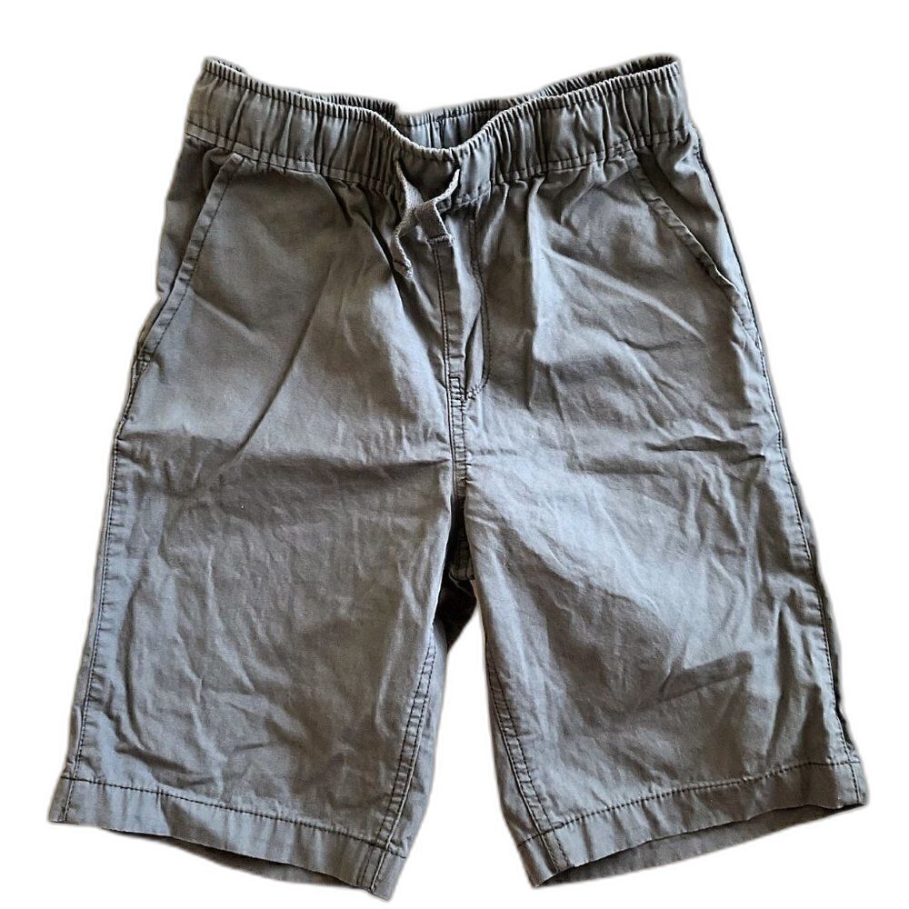 Gray Boys Jogger Shorts Size 10